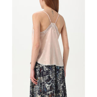 Multicolor Polyester Satin Top