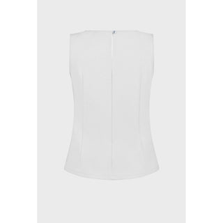 White Viscose Top
