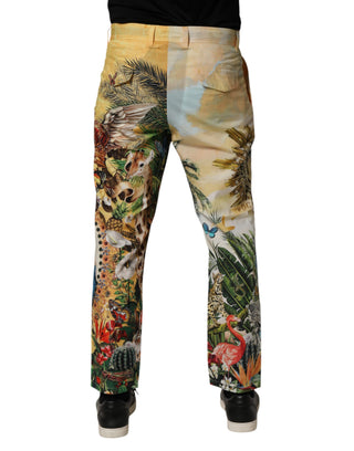Multicolor Tropical King Lounge Trouser Pants