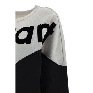 Graues Baumwoll-Sweatshirt