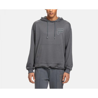 Graues Viskose-Sweatshirt