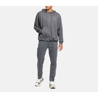 Graues Viskose-Sweatshirt