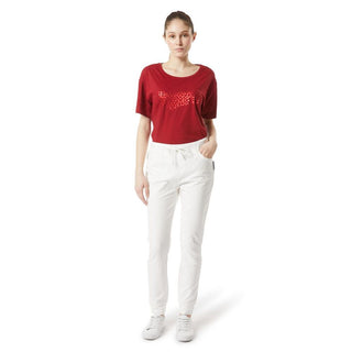 Pantalones casuales de algodón negro
