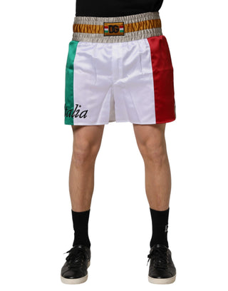 Bermudas de poliéster multicolor Italia