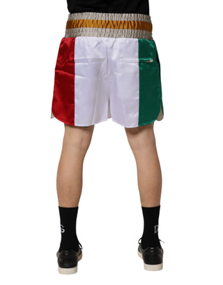 Bermudas de poliéster multicolor Italia
