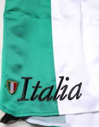 Bermudas de poliéster multicolor Italia