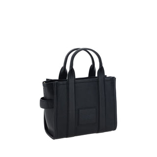 Handtasche aus schwarzem Kalbsleder (Bos Taurus)