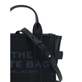Handtasche aus schwarzem Kalbsleder (Bos Taurus)