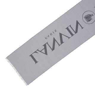 Gray Silk Scarf