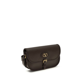 Brown Calf Leather Bos Taurus Shoulder Bag