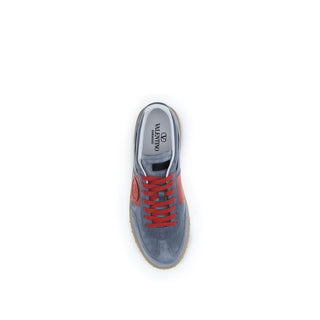 Zapatillas bajas multicolor de piel de becerro Bos Taurus