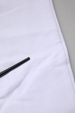 Black White Skinny Jogger Sweatpants Pants