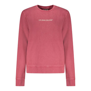 Rotes Baumwoll-Damensweatshirt
