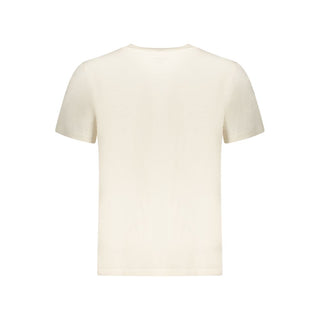 Beige Cotton Men's T-Shirt
