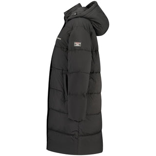 Black Polyester Women's Jacket