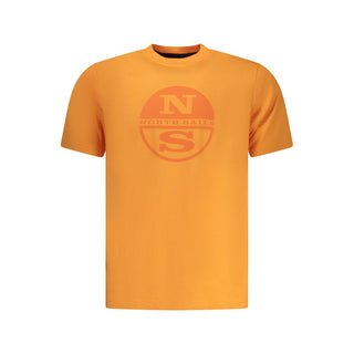Arancione Herren T-Shirt aus Baumwolle