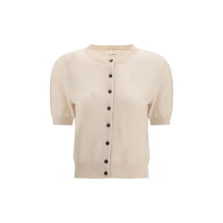 Beige Cashmere Cardigan