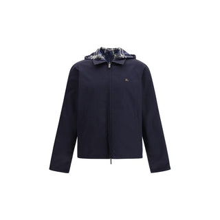 Blue Polyester Rain Coat