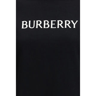 Schwarzes Baumwoll-T-Shirt