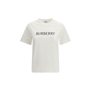 Weißes Baumwoll-T-Shirt