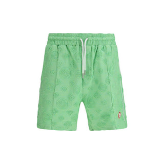 Bermudas bicolor de algodón