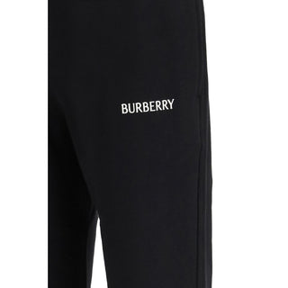 Schwarze Jogginghose aus Baumwolle (Sporthose)