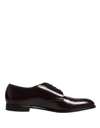 Schwarze Schnürschuhe aus Leder für Herren