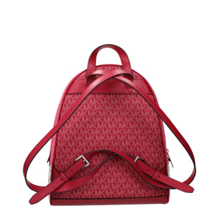 Beige Fabric Backpack