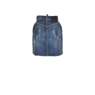 Blauer Jeansrock
