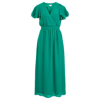 Zweifarbiges Freizeitkleid aus Polyester