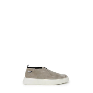 Beige Polyester Sneakers