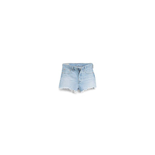 Blaue Jeans-Shorts