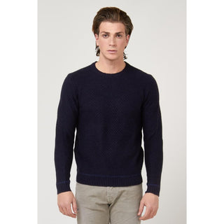 Blaues Marabu-Sweatshirt