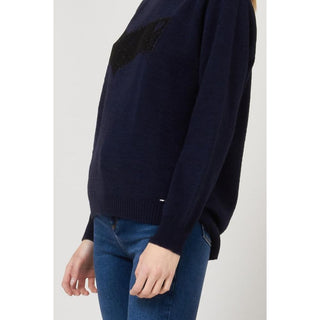 Sudadera azul marabú
