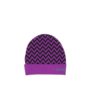 Purple Wool Beanie
