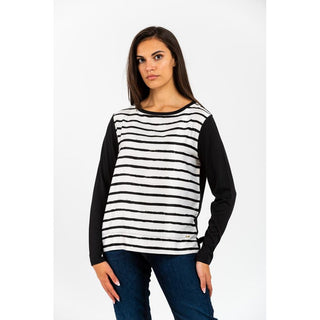 Black Modal Long Sleeve T-Shirt