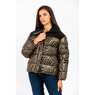 Grüner Polyamid-Parka