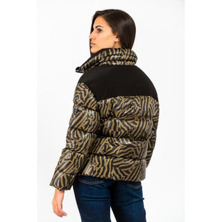Grüner Polyamid-Parka