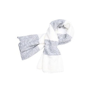 White Marabou Scarf