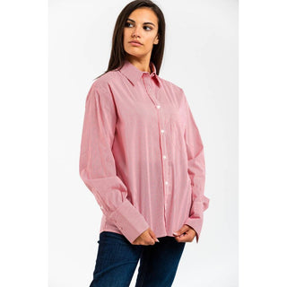 Red Cotton Shirt