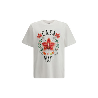 Camiseta de algodón blanca