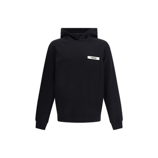 Sudadera de algodón negro