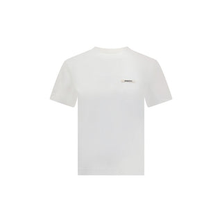 Camiseta de algodón blanca