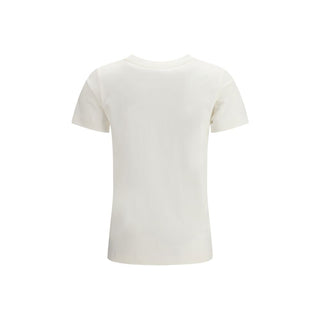 Camiseta de algodón blanca