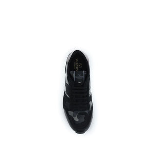 Zapatillas deportivas Bos Taurus de cuero de becerro negro