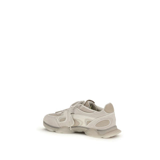 Zapatillas gruesas Bos Taurus de cuero de becerro blanco