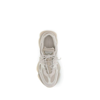 Zapatillas gruesas Bos Taurus de cuero de becerro blanco