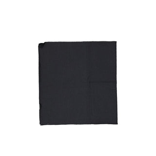 Black Virgin Wool Foulard