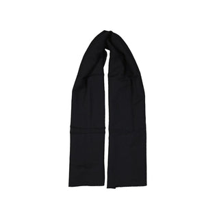 Black Virgin Wool Foulard