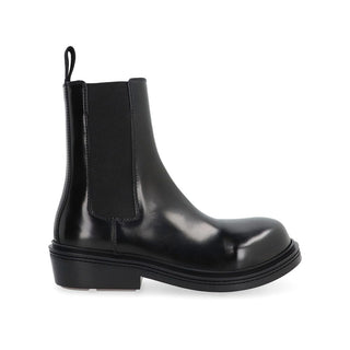 Schwarze Chelsea Boots aus Kalbsleder